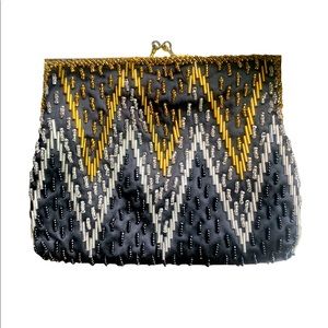 Vintage Art Deco Beaded Coin Purse